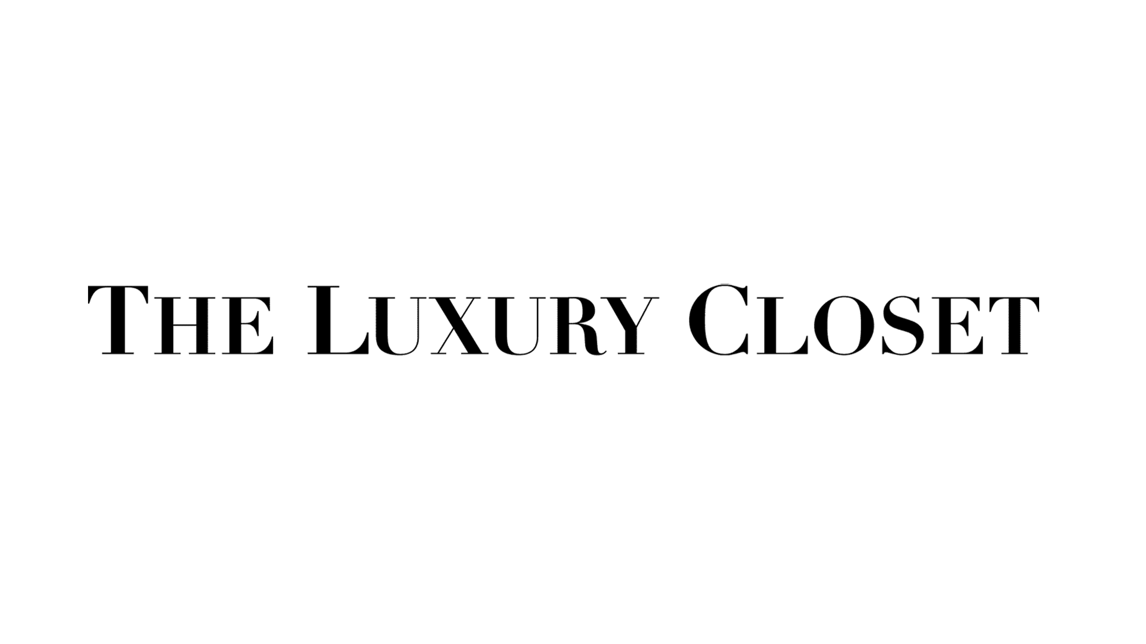 The luxury closet logo